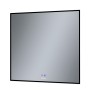 Зеркало PRAGMA-норма BLACK (800*800*45) LED с сенсорным выключателем и подогревом