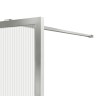 Душевая перегородка Волк-Ин (Walk-In) VSW-1HP110FLBN, 1100*2000, брашированный никель, стекло рифленое