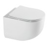 AQM2012 Унитаз подвесной сиденье SoftClose, технология смыва QUIET, скрыт крепеж. 495х360х370