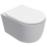 AQM2012 Унитаз подвесной сиденье SoftClose, технология смыва QUIET, скрыт крепеж. 495х360х370