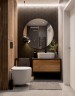 AQM2012 Унитаз подвесной сиденье SoftClose, технология смыва QUIET, скрыт крепеж. 495х360х370