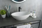 Раковина Gid N9021 51109 накладная белая 52x32x14