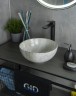 Раковина Gid Mnc487 54435 накладная под камень глянцевая 32x32x14
