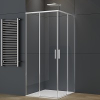 Душевой уголок Soft 2 VSS-3SO2900CL, 900*900, хром, стекло прозрачное
