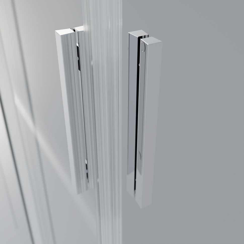 Душевой уголок Soft 2 VSS-3SO2900CL, 900*900, хром, стекло прозрачное