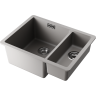 Кухонная мойка Omoikiri Kata 55-2-U-GR Artgranit/leningrad grey