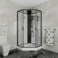 Душевая кабина Grossman Elegans GR250D (100х100х217) дверь раздвижная,5 мест