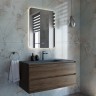 База под раковину Vincea  Luka 1000 подвесная, 2 выкатных ящика soft-close, C.Oak
