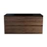 База под раковину Vincea  Luka 1000 подвесная, 2 выкатных ящика soft-close, C.Oak