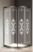 Душевой уголок CEZARES GIUBILEO-R-2-80-SCORREVOLE-C-G