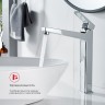 Смеситель Raglo высокий для умывальника R30.15 Хром