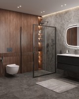 Душевой уголок CEZARES MOLVENO-AH-11-140/90-C-GM-IV