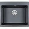 Мойка KANTE 60, IT-GRANIT, PM106052-AN, антрацит, 600х520 мм, Paulmark