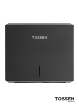 TOSSEN Z-400 MB - диспенсер бумажных полотенец (коллекция «Матовый чёрный»)