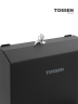 TOSSEN Z-400 MB - диспенсер бумажных полотенец (коллекция «Матовый чёрный»)