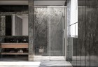 Душевая дверь Veconi Premium Trento PTD-40CH, 1200х2000, хром, стекло прозрачное