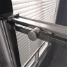 Душевая дверь Veconi Premium Trento PTD-40CH, 1200х2000, хром, стекло прозрачное