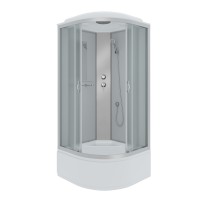 Душевая кабина Niagara Classic NG-2307-14 (80х80х215) высокий поддон(40см),стекло матовое,4 места