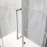 Душевой угол Veconi Rovigo RV-034R, 1200х900х1950 хром, стекло дождь