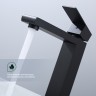 Смеситель Splenka высокий для умывальника S224.15.06 Черный