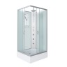 Душевая кабина Niagara Classic NG-33984-14QBKTG (90х80х210) средний поддон(26см),стекло матовое,4 места