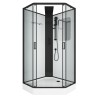 Душевая кабина Grossman Elegans GR251D (90х90х217) дверь раздвижная,5 мест