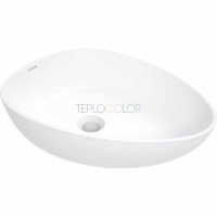 Керамическая раковина, на столешницу