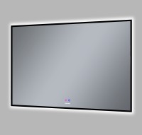Зеркало PRAGMA-норма BLACK (1000*800*45) LED с сенсорным выключателем и подогревом
