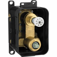 Бокс скрытого монтажа, смешивающий, с переключателем для душа