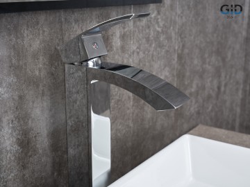 Смеситель высокий для раковины Gid Victoria L120-CH-D L120CHD хром