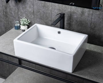 Раковина Gid N9129 51125 накладная белая 51x38x15