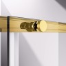 Душевая дверь Slim-N VDS-4SN130CLG, 1300, брашированное золото, стекло прозрачное