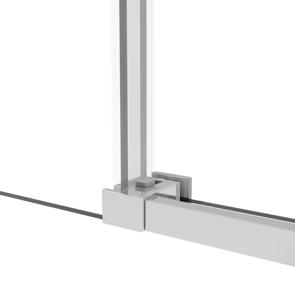 Душевой уголок Slim Soft VSR-1SS9015CL, 1500*900, хром, стекло прозрачное