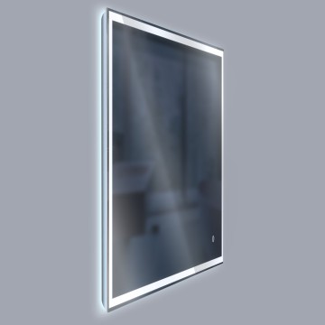 Зеркало LED VLM-3VN120 1200х800 c сенсорным выключателем и диммером