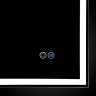 Зеркало LED VLM-3VN8008-2 800х800 c сенсорным выключателем и диммером, антизапотевание