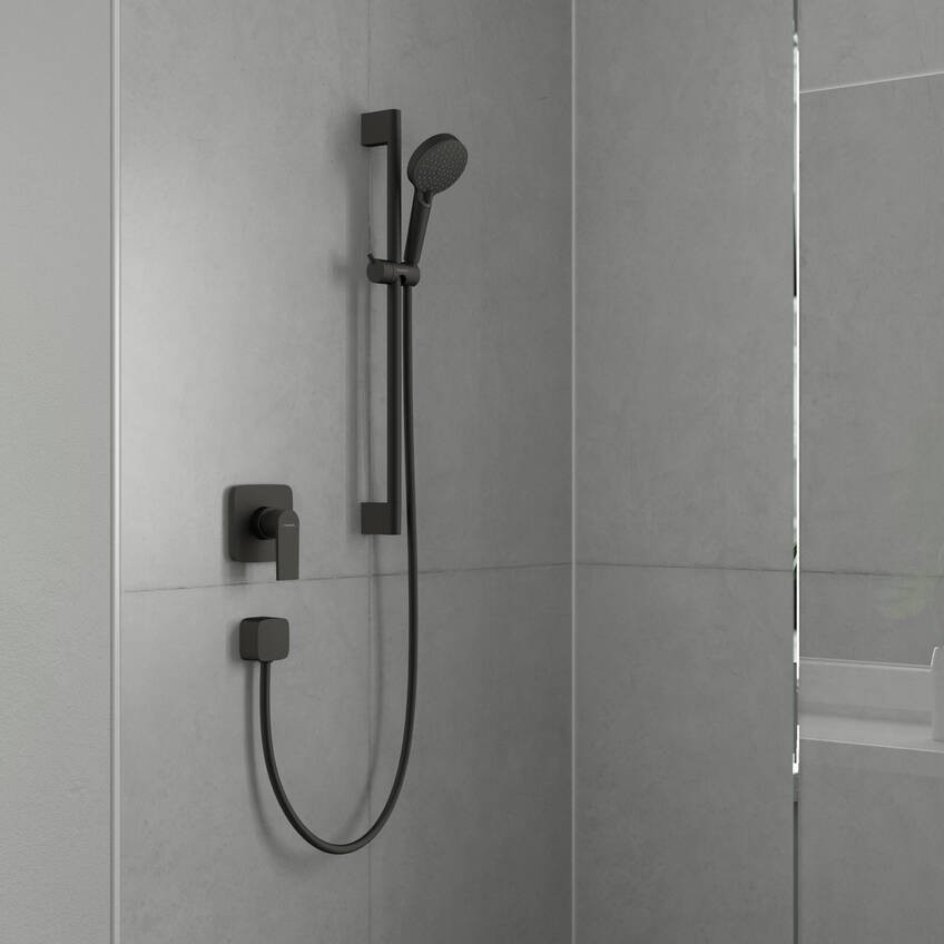 Смеситель для душа Hansgrohe Vernis Shape черный (71658670)
