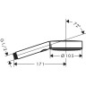 Ручной душ Hansgrohe Pulsify Select S Relaxation хром 24110000