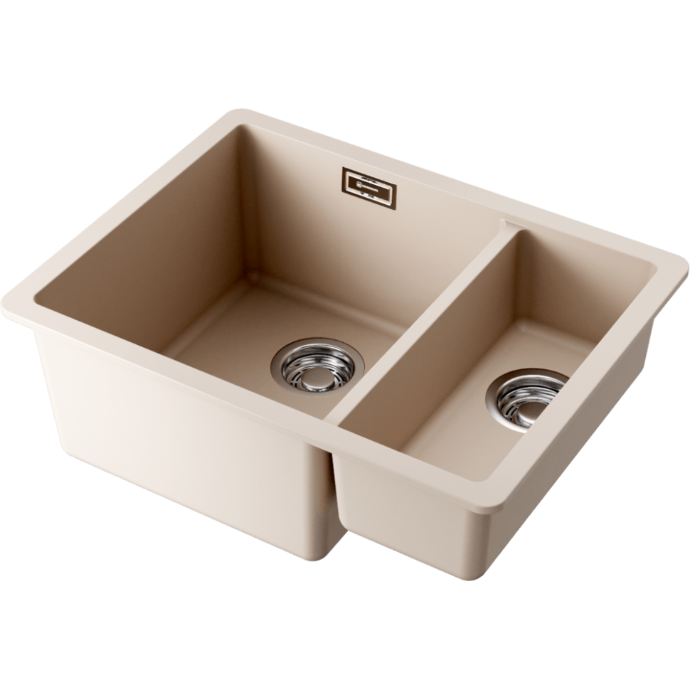 Кухонная мойка Omoikiri Kata 55-2-U-SA Artgranit/бежевый
