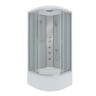 Душевая кабина Niagara Classic NG-2307-14G (80х80х215) высокий поддон(40см),стекло матовое,4 места