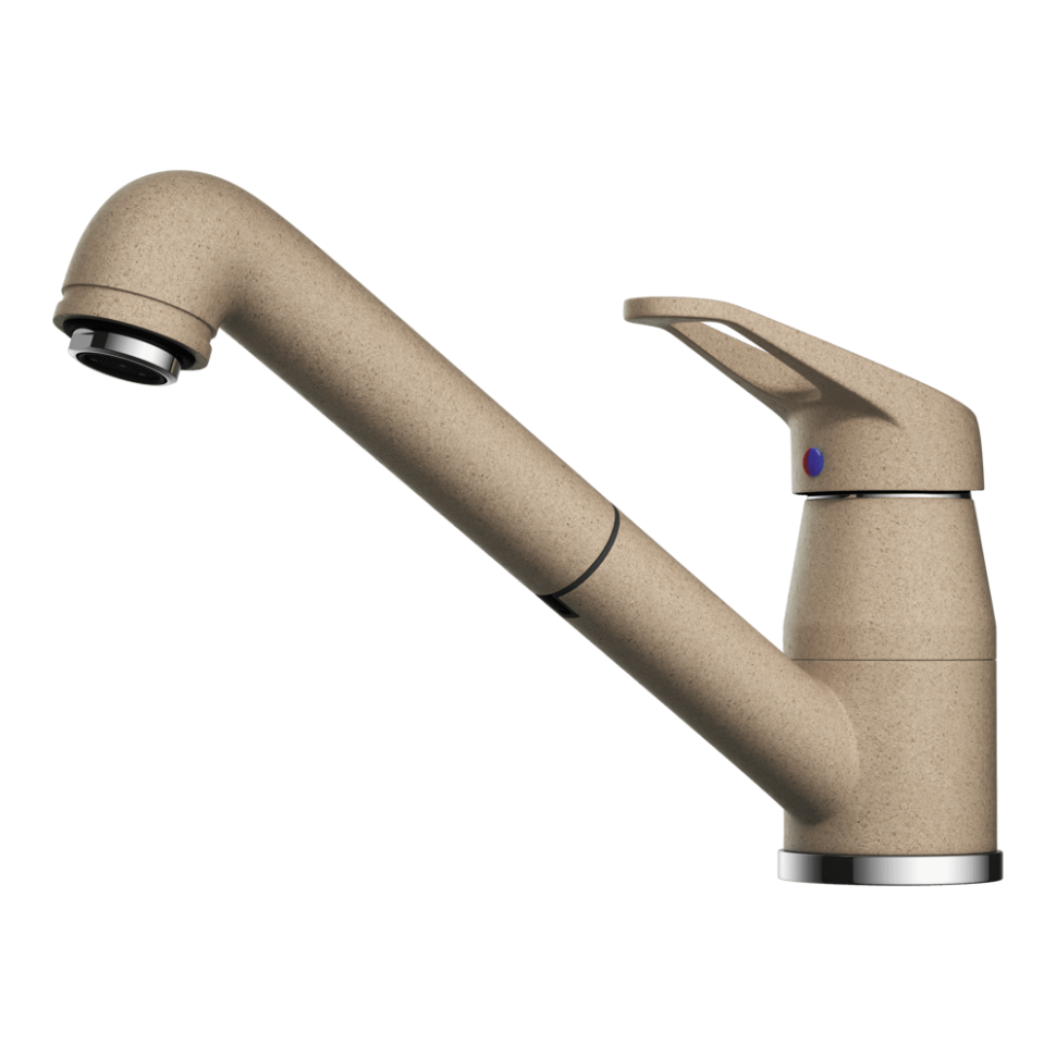 Смеситель для кухни Omoikiri Tateyama-S-CA латунь/карамель