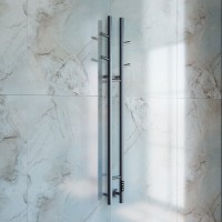 Полотенцесушитель электрический Vincea VTD-1D2GE 25х130, графит, таймер