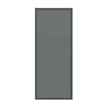 Боковая стенка Grossman Style 200.K33.05.80.21.10 (80х195) черный матовый,стекло тонированное, 1 место
