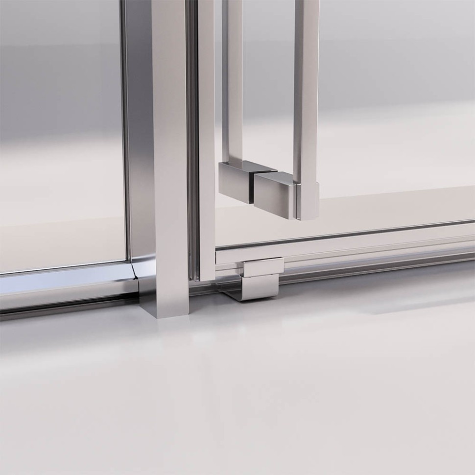 Душевой угол раздвижной Veconi Premium Prato 300 SP CH-L, 1400х800x2000, хром, стекло прозрачное