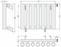 Кумир-0 EU50 правый 300х470 7 секций