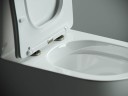 Напольная пристенная чаша унитаза METROPOL Rimless CN4001-B Ceramicanova