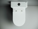 Напольная пристенная чаша унитаза METROPOL Rimless CN4001-B Ceramicanova