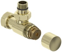 Вентиль угловой под шестигранник (G 1/2&quot; НР х G 3/4&quot; НГ)