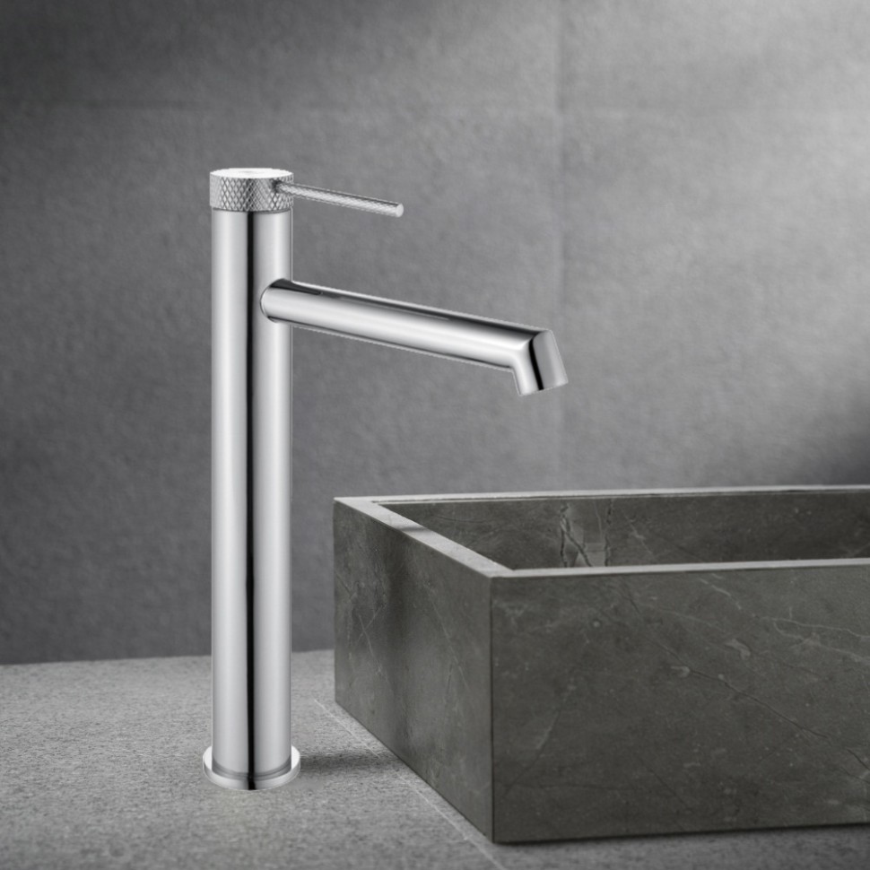 Смеситель для раковины Rim VBF-2RM2CH однорычажный, хром