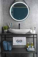 Раковина Gid N9175 51128 накладная белая 66.5x41x12