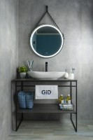 Раковина Gid N9175 51128 накладная белая 66.5x41x12